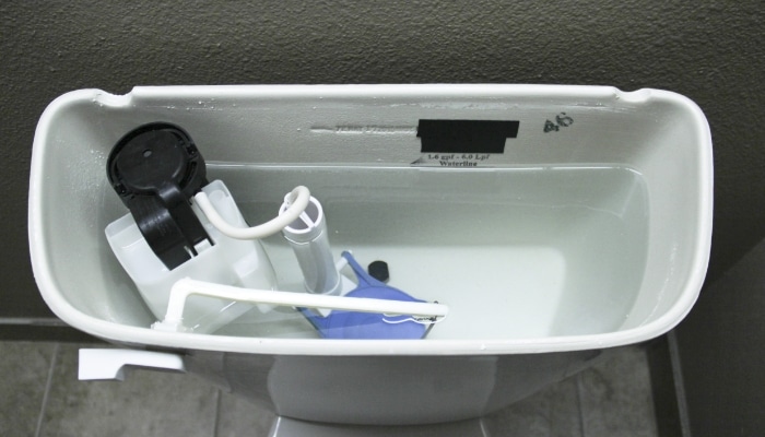 Internal Plumbing Modern Toilet
